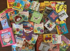 Lot of 10 LBS Children BOARD & Puzzle Books BABY TODDLER DAYCARE PRESCHOOL Kids
