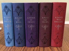 George R.R. Martin A SONG OF FIRE AND ICE Leather Cloth Special Edition Box Set