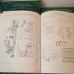 The Architectural Treasures of Early America Set 16 Volumes Mullins HC 1987