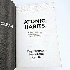 Atomic Habits by James Clear Build Good Habits Paperback Free Postage