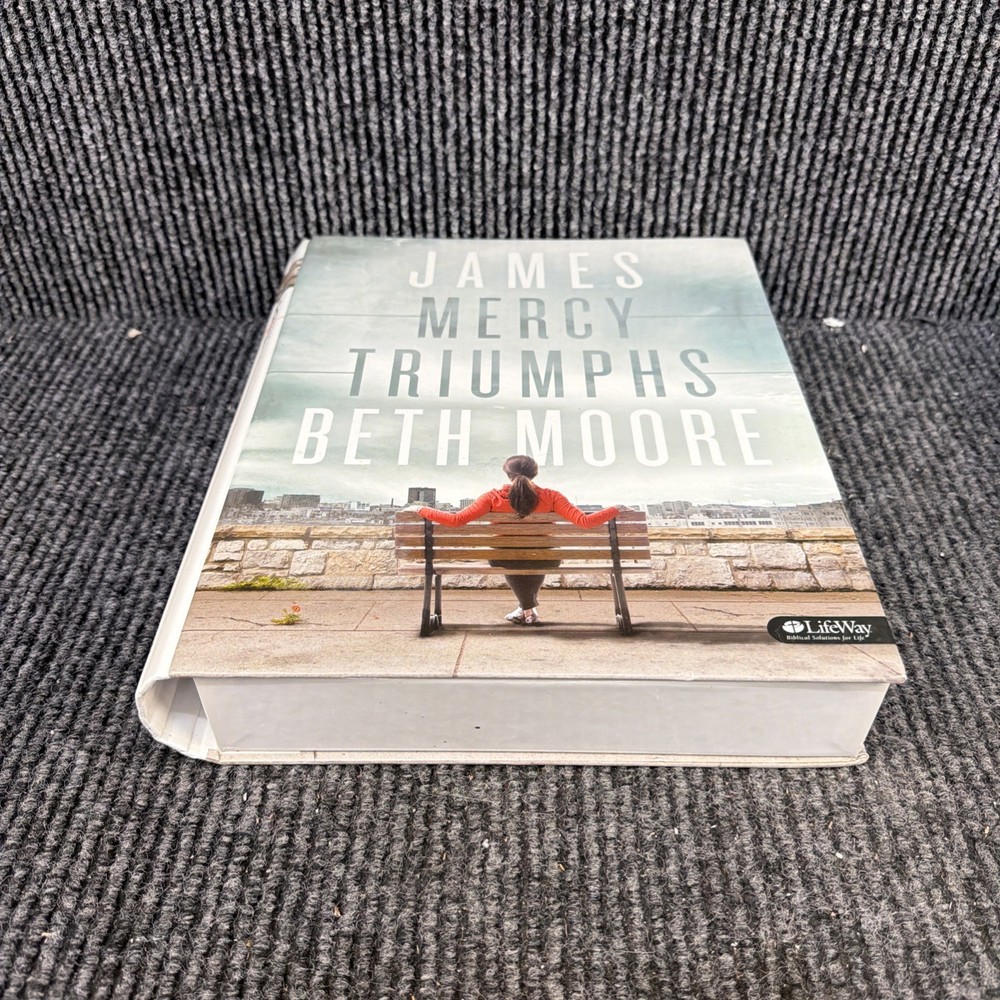 JAMES Mercy Triumphs Beth Moore Leader Kit – 6 DVDs Leader Guide Member Book
