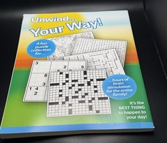 Take A Break Variety Puzzles Adult Activity Book Large Print 100+ Easy & Fun NEW