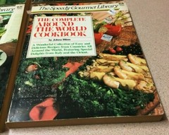 VINTAGE THE SPEEDY GOURMET LIBRARY COMPLETE COOKBOOK SET OF 4 JOHNA BLINN