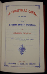 A Christmas Carol – 1st Edition Exclusive Holiday Replica 1843 – Charles Dickens