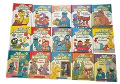 1989 On My Way With Sesame Street Books Complete Set 1-15 CTW Funk & Wagnalls