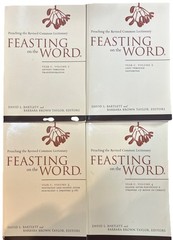 Feasting on The Word – 4 Books Set – Year C – Volumes 1-2-3-4
