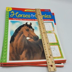 Learn to Draw Books Dogs Puppies Animals Horses Lot 6 Walter Foster Children