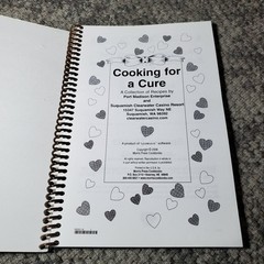 Cooking for a Cure 2008 Charity Cookbook Morris Press Recipes Spiral-bound