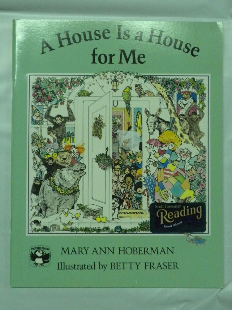 A House is a House for Me – Mary Ann Hoberman – Good – See condition notes