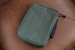 Bible Cover Large 6-1/4″ X 8″ Zippered Nylon Green – Fits Most Bibles
