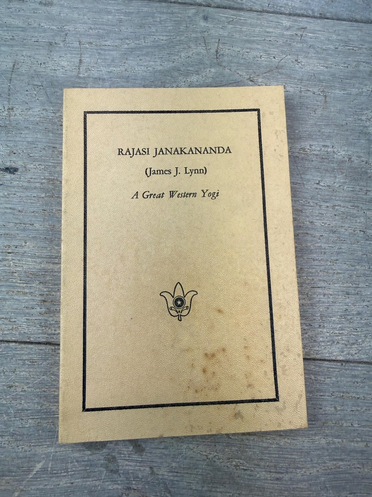 Vintage Rajasi Janakananda A Great Western Yogi Paramhansa Yogananda 1st ed SRF