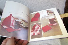 Imported from Japan book, Batchwork with cloth, Ondori 30 pages, in Japanese
