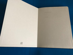 Moleskine Notebook 10 in L x 7.5 in W bradesco bbi Logo Lined Pages NEW SEALED