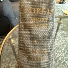 Vintage Georgia A Short History by E. Merton Coulter 1947 Illustrated Book HC