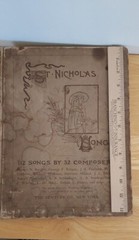 1885 St. Nicholas Songs Book, 190 pages