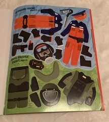 Usborne Activities 200 Stickers Dressing HEROES 2012 M Cullis EDC Publishing SC