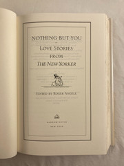 Stories from the New Yorker 6 Books 1940s ’50s ’60s Fiction Profiles Love Poetry