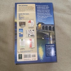 Lonely Planet Italy Travel Guide Book Rome Pull-Out Map Full Travel Advice