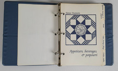 From Quilts To Quiche Cookbook Recipes 288 Pages Vintage Hardcover Notebook