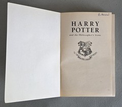 Harry Potter and the Philosophers Stone Scholastic First Edition First Print 1st
