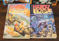 Vintage 90s HARDY BOYS BOOK LOT #102 108 Case Files #88 93 Franklin Dixon Books