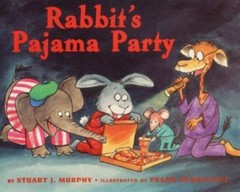 MathStart 1 Ser.: Rabbit’s Pajama Party by Stuart J. Murphy (1999, Hardcover)