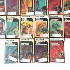 Vintage Laser Books Lot of 44 Science Fiction Sci-Fi Paperbacks 1970s