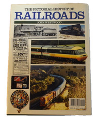 VTG 1988 The Pictorial History of Railroads Hardcover Coffee Table Book