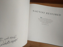 Nauvoo Restored A Photographic Memorial Limited Edition Deluxe Signed Numbered