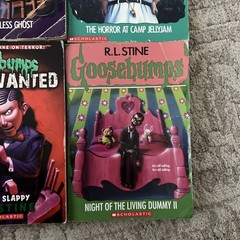 Goosebumps R.L. Stine Books Lot of 9 Scholastic Paperback 90s Horror