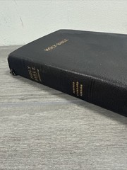Circa 1962 World Publishing RSV Bible Black Morocco Leather GOLD EDGE