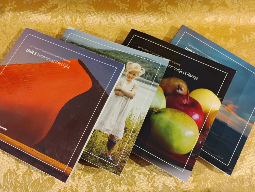 The Complete Course in Professional Photography by NYI ~ Books 3-6 in Set