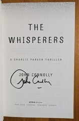 SIGNED: John Connolly-„The Whisperers” 1st USA Edition HC 2010 Brand New/Unread