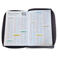Biblia con Cierre Letra Gigante Manual 14 puntos RV1960 imit piel negro con i…