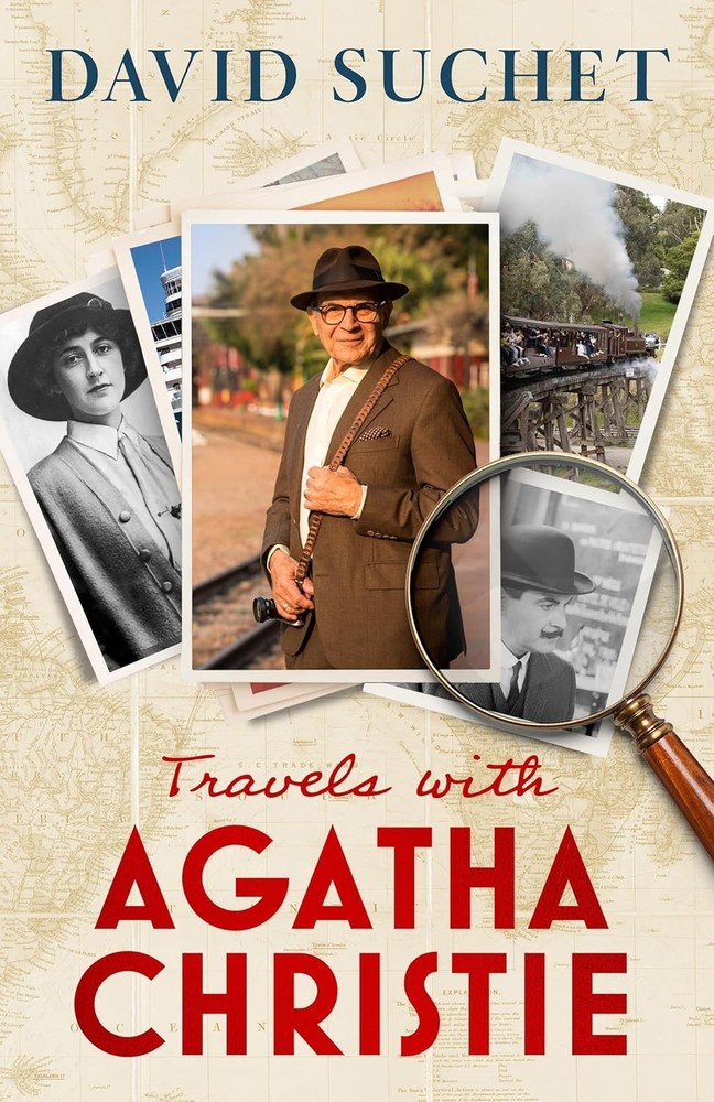 Travels with Agatha Christie Hardcover by David Suchet