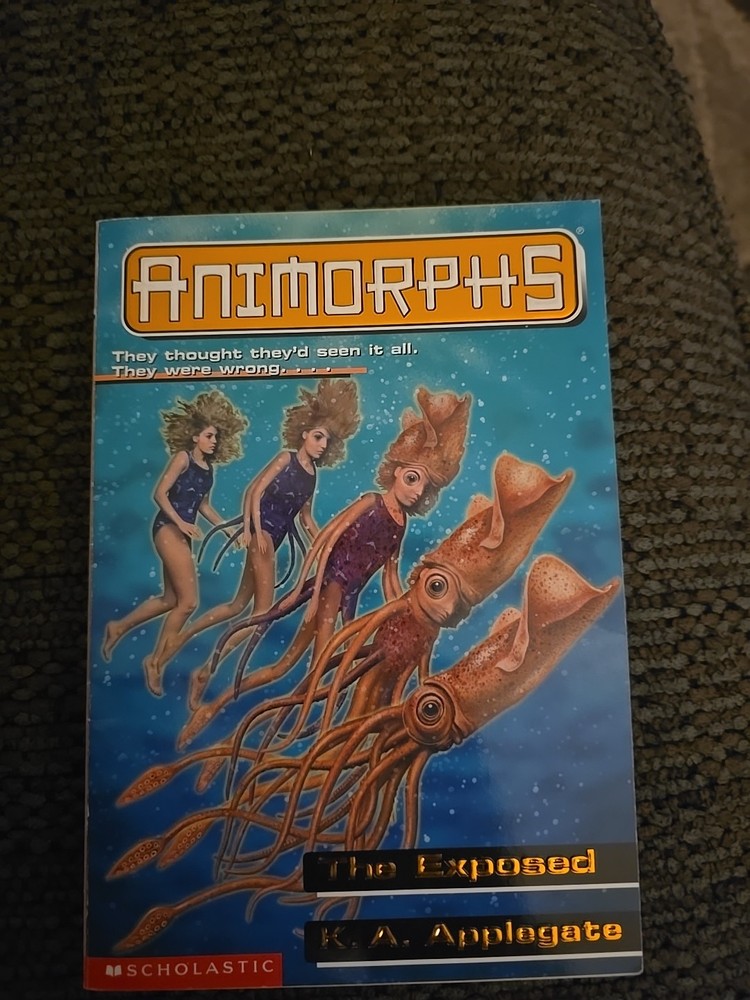 The Exposed #27 ANIMORPHS (K.A. Applegate, 1999) Paperback Book Scholastic