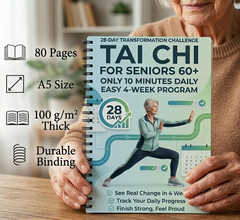 28-Day Tai Chi for Seniors Guide | Easy 10-Min Daily Routine | Balance, Flexibil