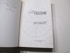 A Place Called Freedom – Ken Follet – 1995 Hard Cover First Edition