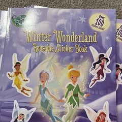 Winter Wonderland Reusable Sticker Book Paperback softback NEW Multiple Availble