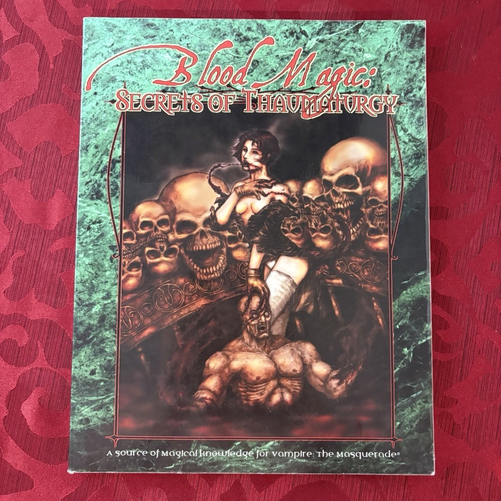 White Wolf Vampire the Masquerade WW2106 BLOOD MAGIC: SECRETS OF THAUMATURGY
