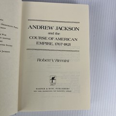 Andrew Jackson 3 Volume Set 1st edition 1st printing By Robert V Remini