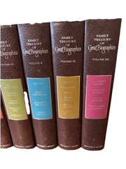 Reader’s Digest Complete Book Set 1-12 Family Treasury of Great Biographies 1stE