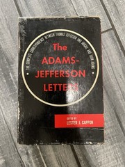 The Adams Jefferson Letters Complete Thomas Jefferson Abigail & John Adams 1959