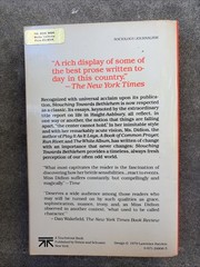 Joan Didion, Slouching Towards Bethlehem. ’79 Touchstone Trade Paperback