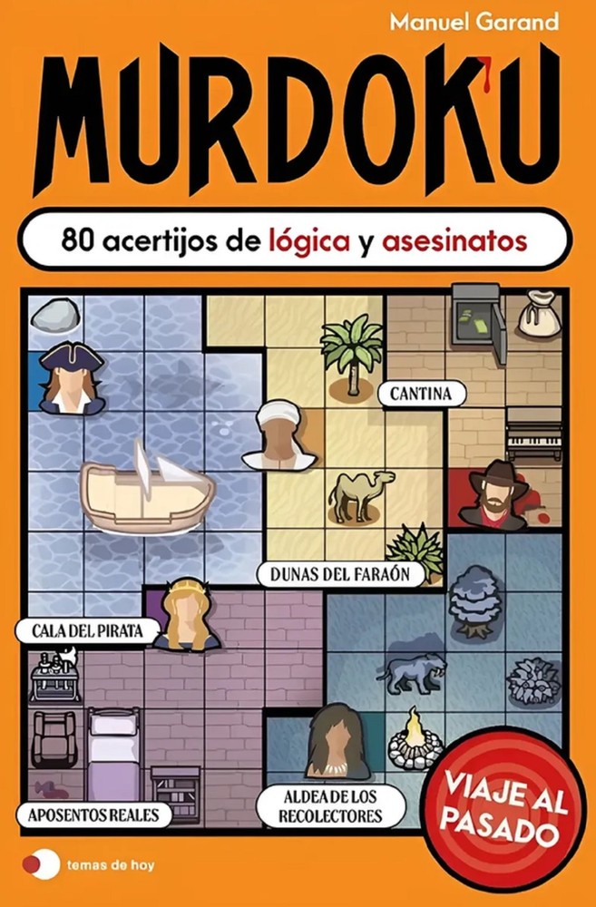 Libro Murdoku Viaje Al Pasado – Manuel Garand – Acertijos Logica Misterio Nuevo