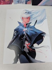 NIMA Limited Edition Art Book Signed by Ross Tran, RossDraws – 4 Art Prints