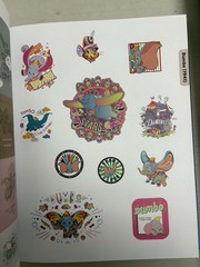 Disney Wonderful World of Stickers Hardcover -Over 1000 Stickers