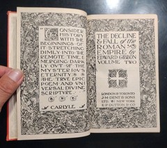 EVERYMAN’S LIBRARY 6 Volume Series: Decline Fall Roman Empire. Gibbon. 1910-30s