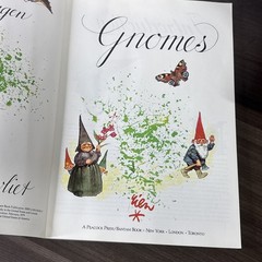 Gnomes by Rien Poortvliet, 1979 PB, 1st Paperback Edition, Printing, VG
