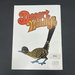 Desert Wildlife of the Southwest Coloring Album Book 1974 Rita Warner Deer Fox